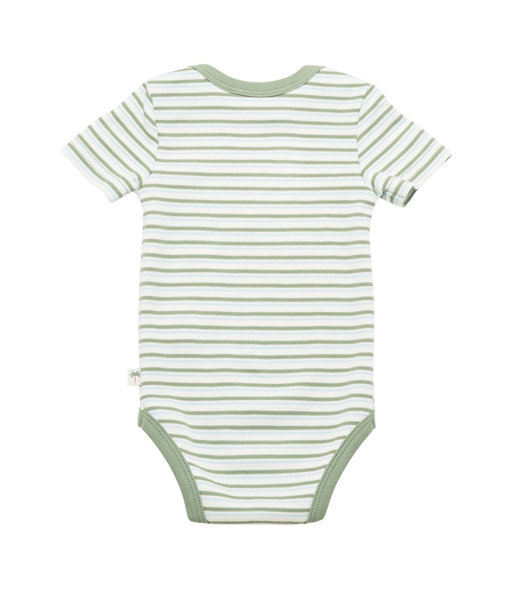 2er-Pack Bodys kurzarm Krokodil Hai