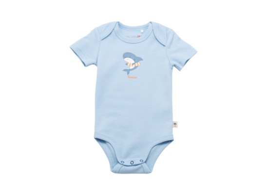 2er-Pack Bodys kurzarm Krokodil Hai