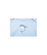 2er-Pack Bodys kurzarm Krokodil Hai