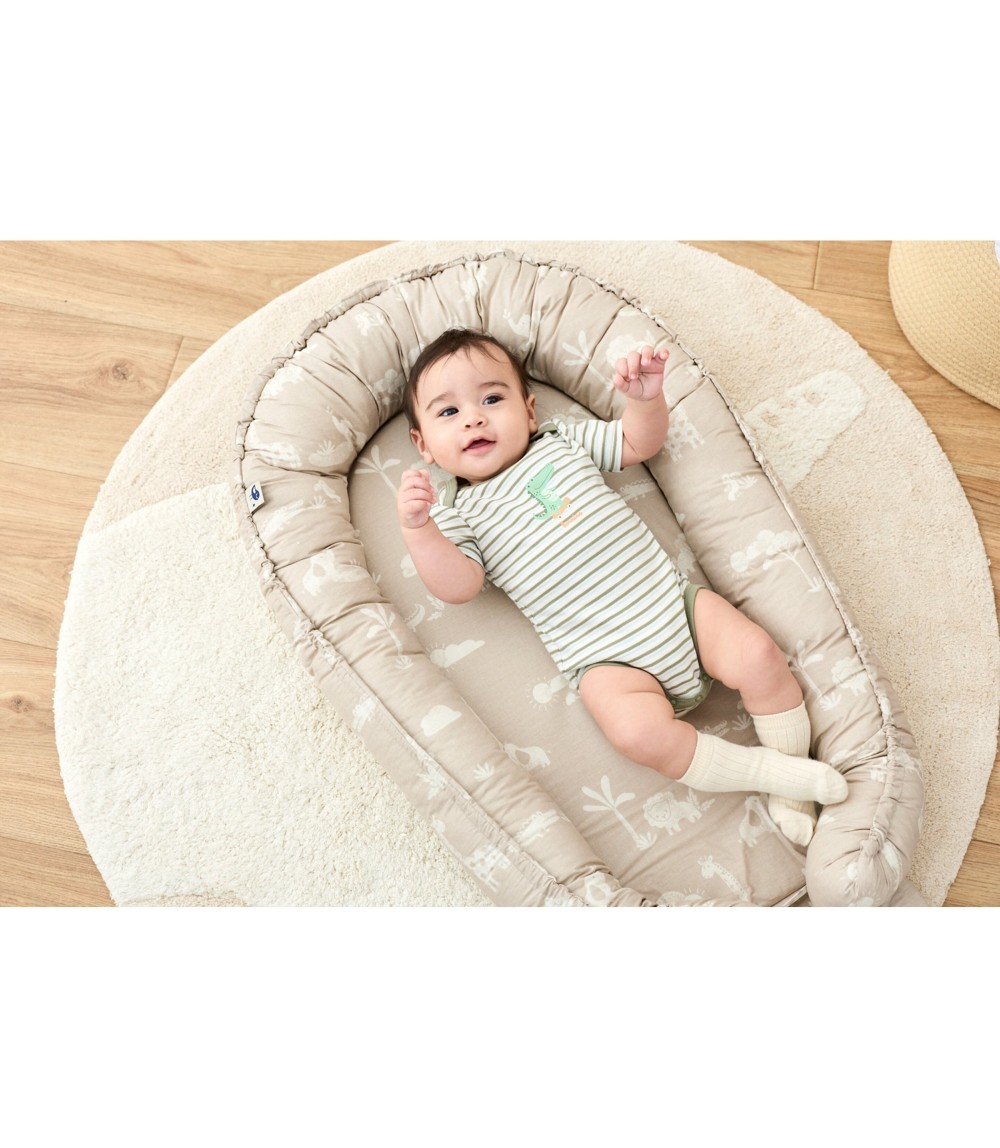 2er-Pack Bodys kurzarm Krokodil Hai