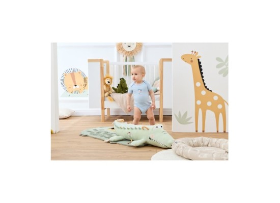 2er-Pack Bodys kurzarm Krokodil Hai