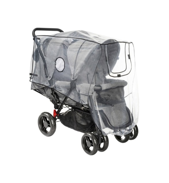 Universal Regenschutz für Geschwisterwagen