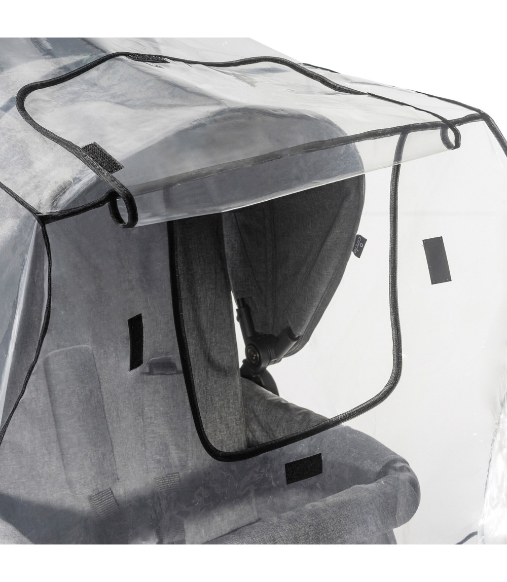 Universal Regenschutz für Geschwisterwagen