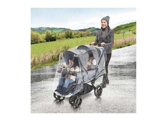 Universal Regenschutz für Geschwisterwagen