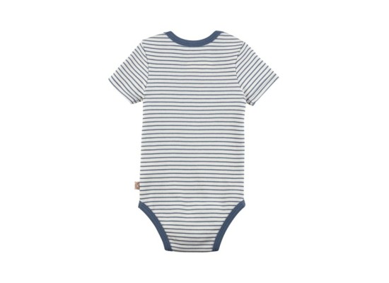 2er-Pack Bodys kurzarm Ringel Bär