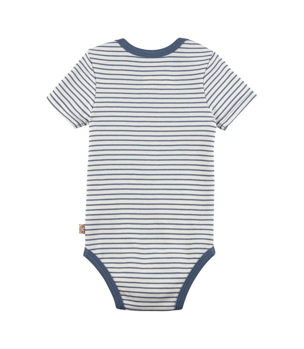 2er-Pack Bodys kurzarm Ringel Bär