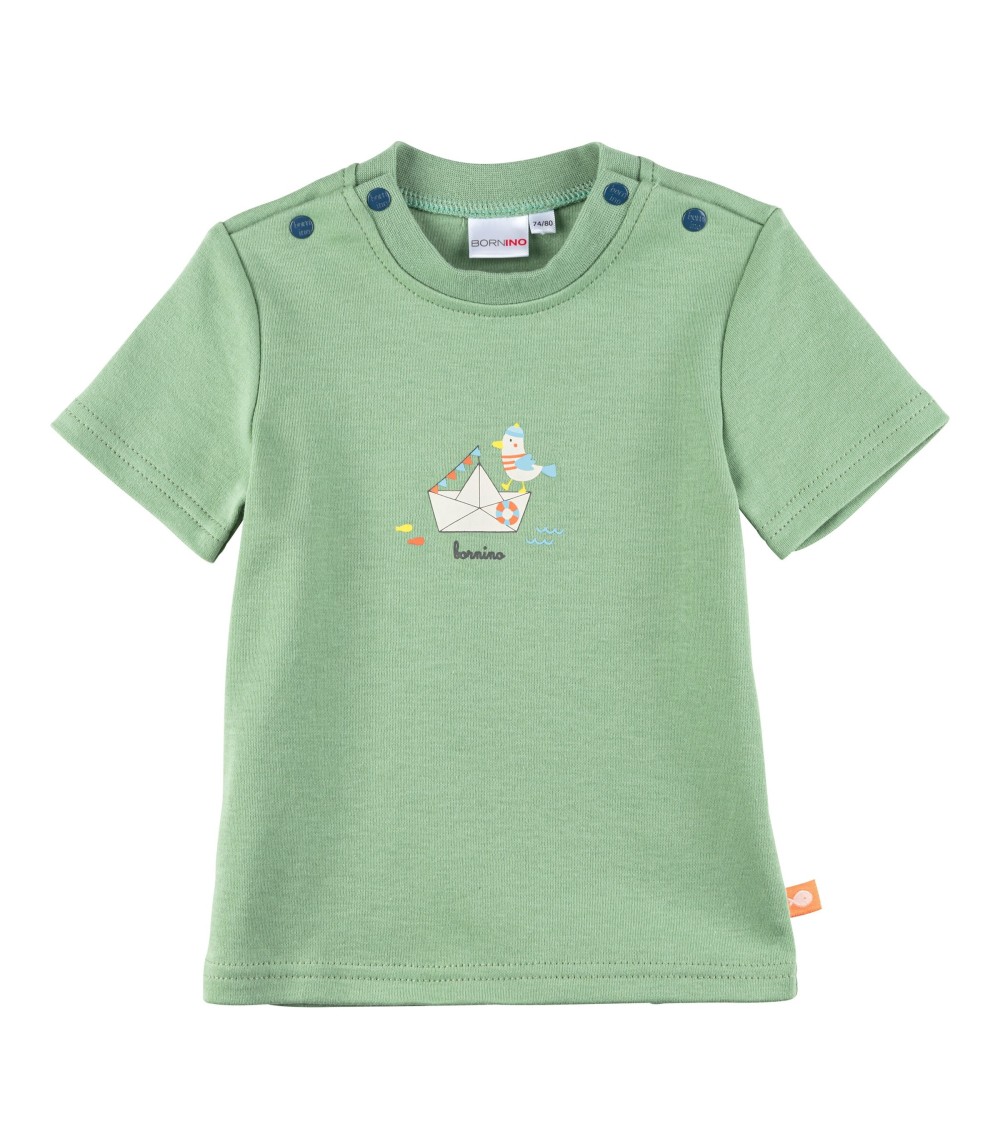 T-Shirt Papierboot Möwe