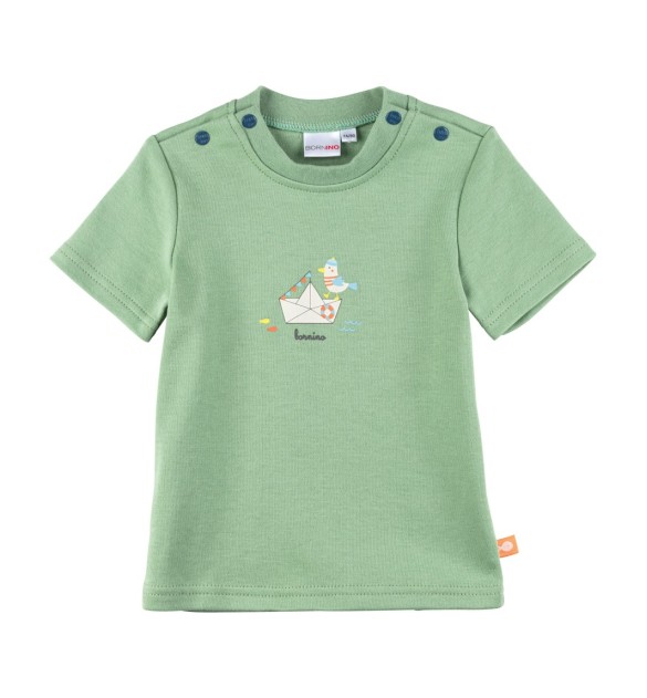 T-Shirt Papierboot Möwe