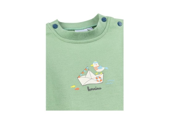 T-Shirt Papierboot Möwe