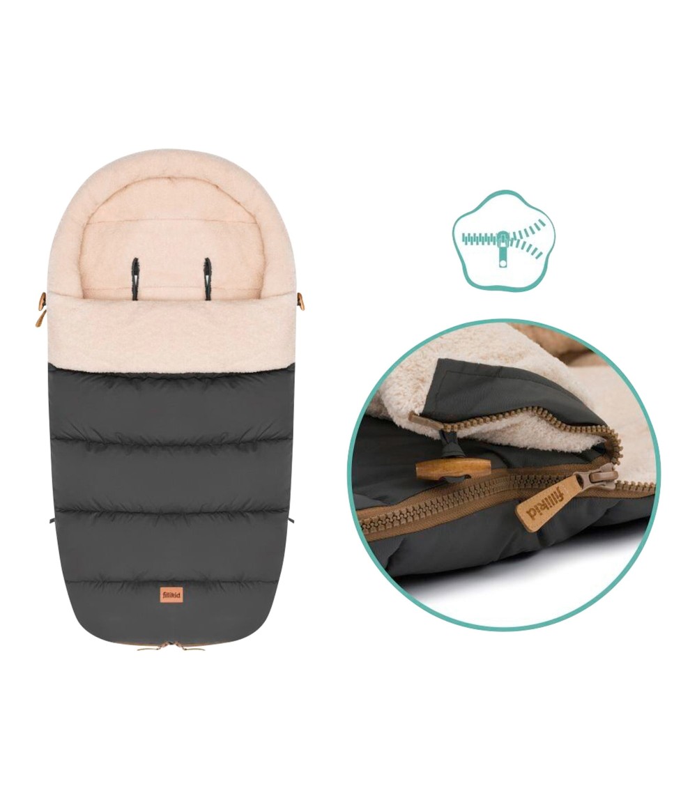 Winterfußsack Atlas Teddy