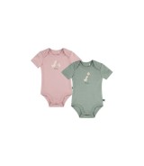 2er-Pack Bodys kurzarm Gänse