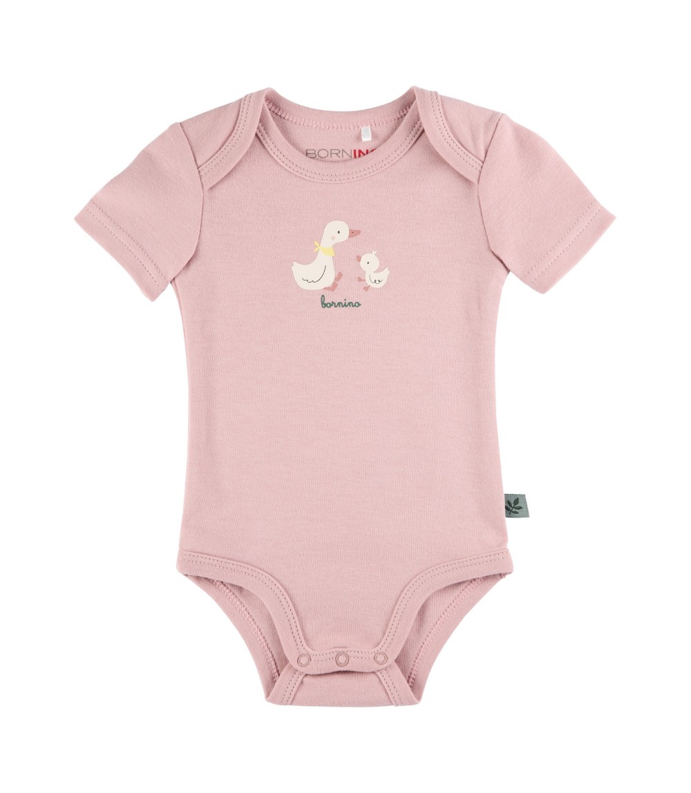 2er-Pack Bodys kurzarm Gänse