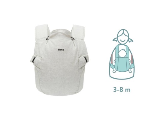 Babytrage Natural, 2 Tragepositionen
