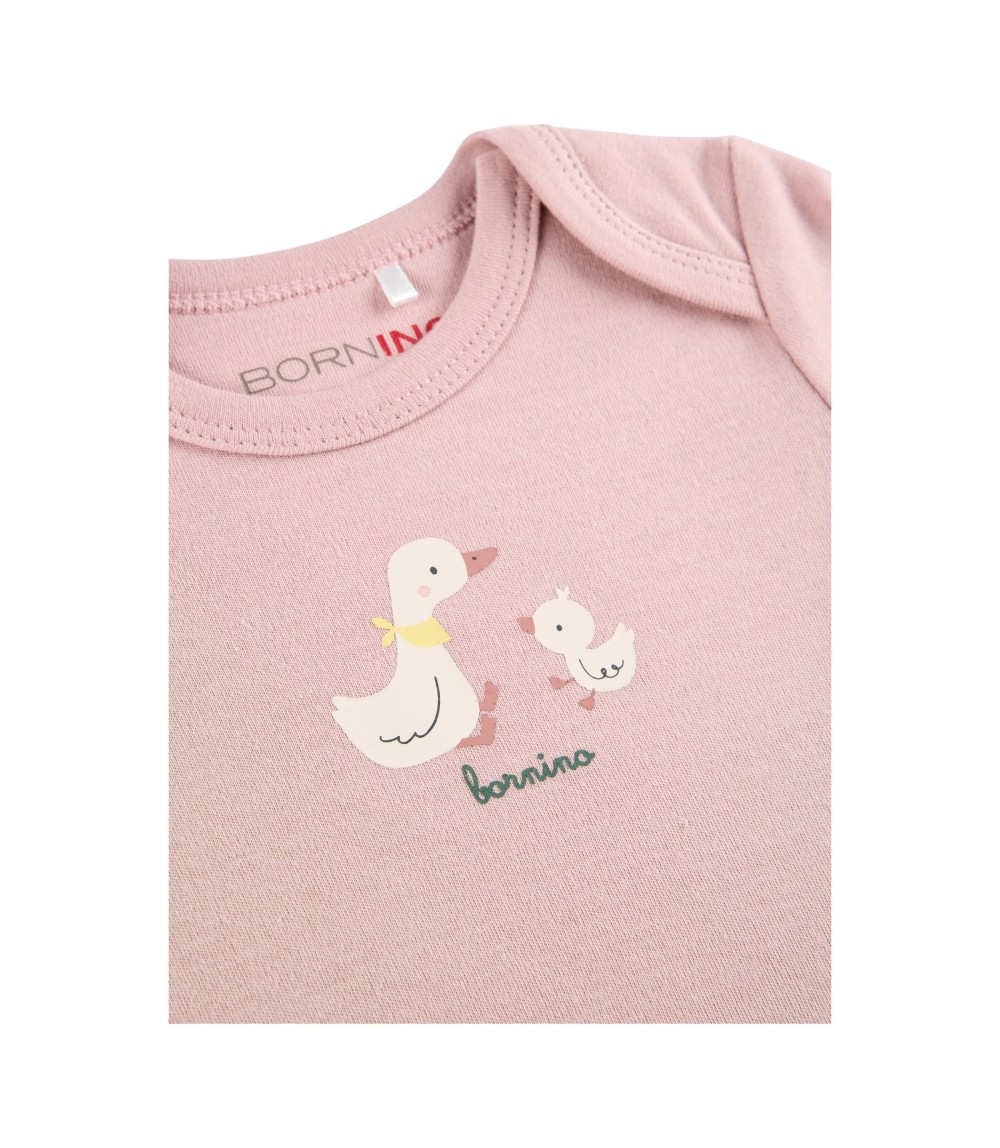 2er-Pack Bodys kurzarm Gänse