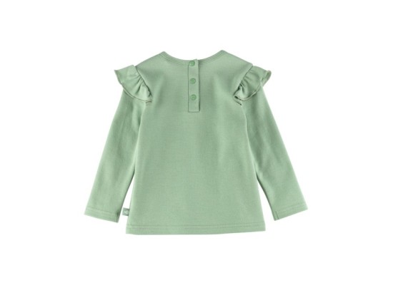 Shirt langarm Möwe Rüschen