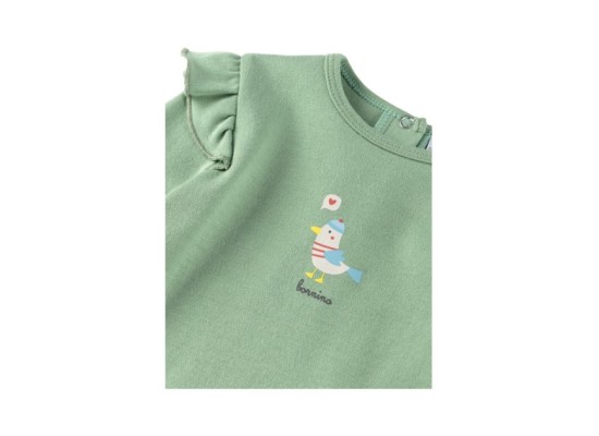 Shirt langarm Möwe Rüschen