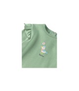 Shirt langarm Möwe Rüschen