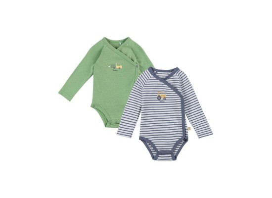 2er-Pack Wickelbodys langarm Traktor