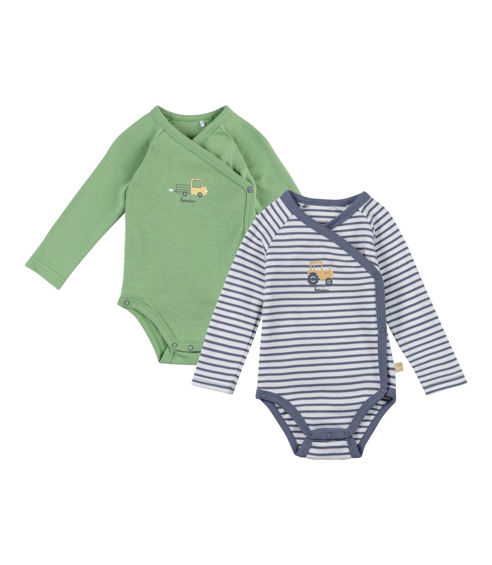 2er-Pack Wickelbodys langarm Traktor