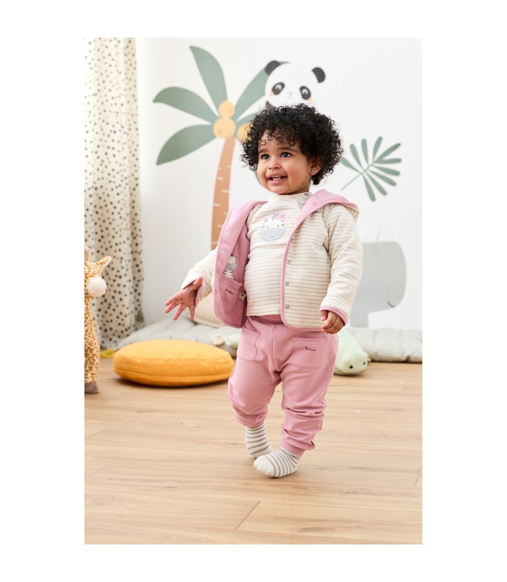 Wendejacke Ringel Zebra