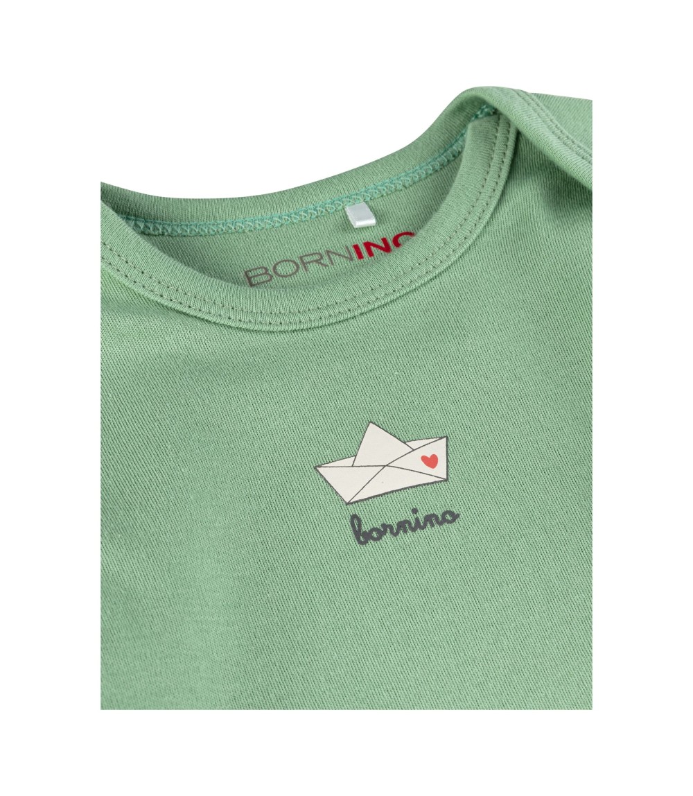 2er-Pack Bodys kurzarm Fische Papierboot