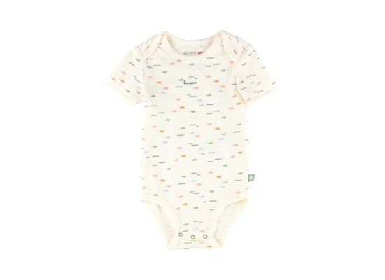 2er-Pack Bodys kurzarm Fische Papierboot