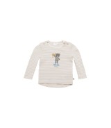 Shirt langarm Ringel Bär