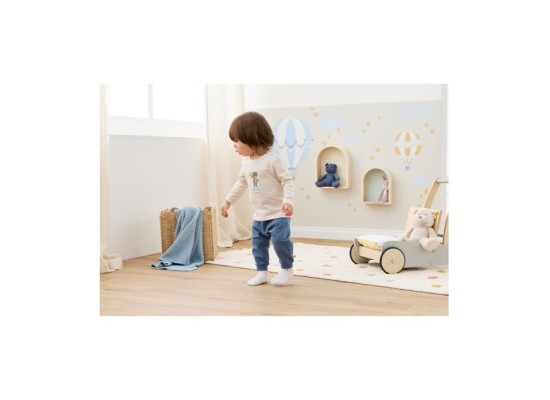 Shirt langarm Ringel Bär