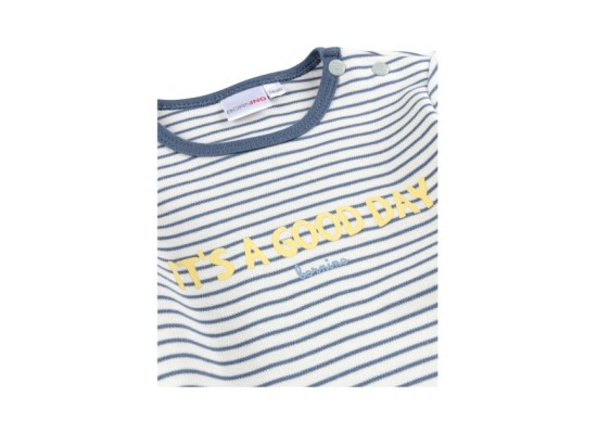 Shirt langarm Ringel It´s a good day