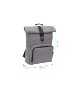 Wickelrucksack Rolltop Tokio
