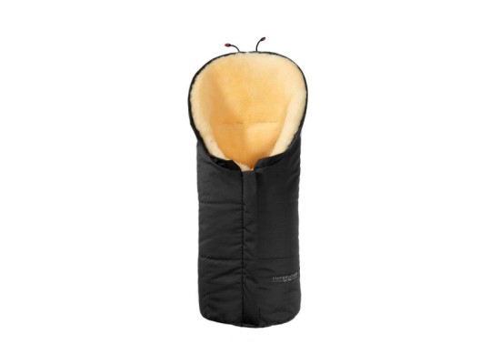 Kinderwagen Lammfell-Fußsack für Babywanne Eskimo