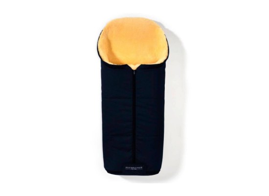 Kinderwagen Lammfell-Fußsack Iglu