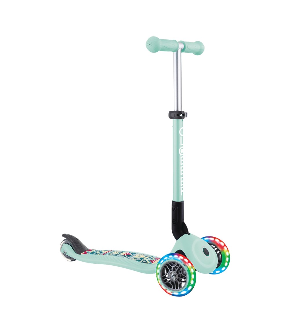 Scooter Junior mit Leuchtrollen