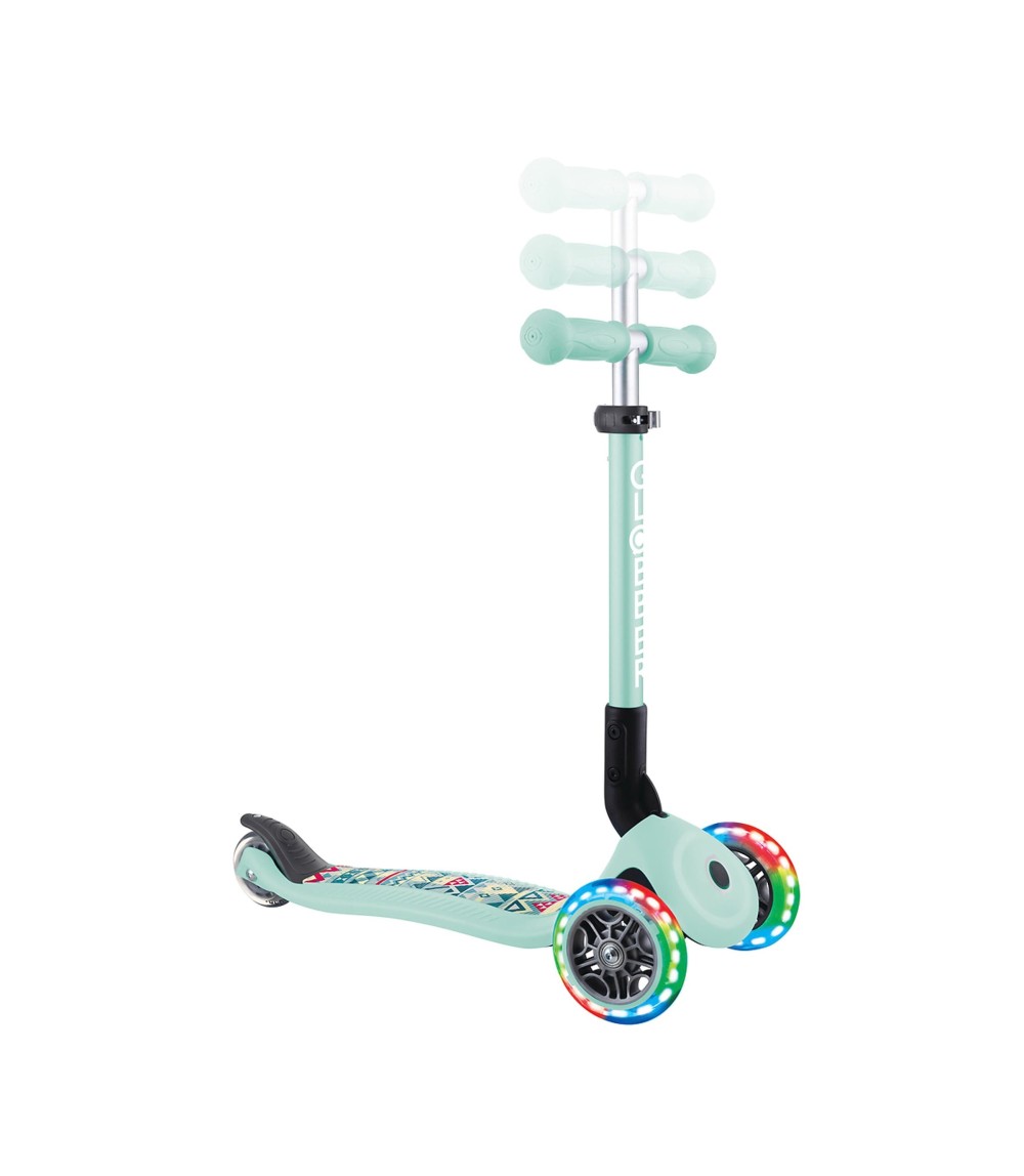 Scooter Junior mit Leuchtrollen