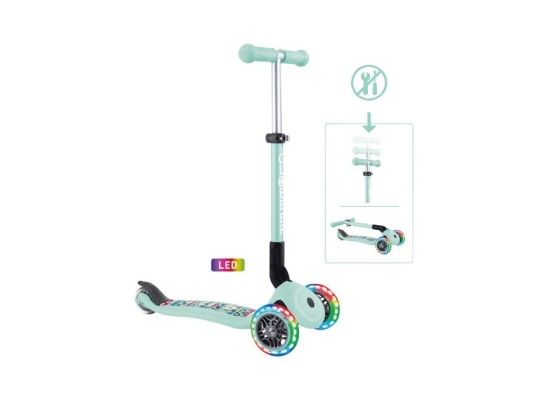 Scooter Junior mit Leuchtrollen