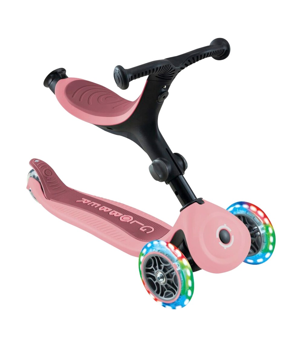 Scooter 3in1 Go-Up active mit Leuchtrollen