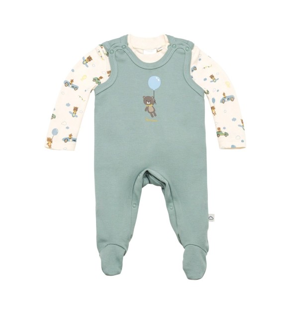 Strampler-Set 2-tlg. mit Shirt Bär