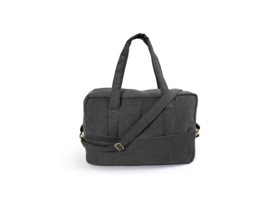 Parent Bag aus Cord Stone grey