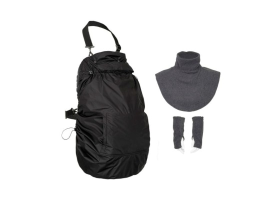 Tragecover Fleece-Cover 3-in-1 mit Regenschutz