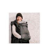 Tragecover Fleece-Cover 3-in-1 mit Regenschutz, Schalkragen & Stulpen