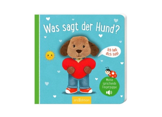 Soundbilderbuch Meine sprechende Fingerpuppe: Was sagt der Hund?