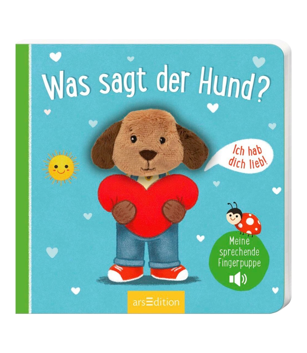 Soundbilderbuch Meine sprechende Fingerpuppe: Was sagt der Hund?