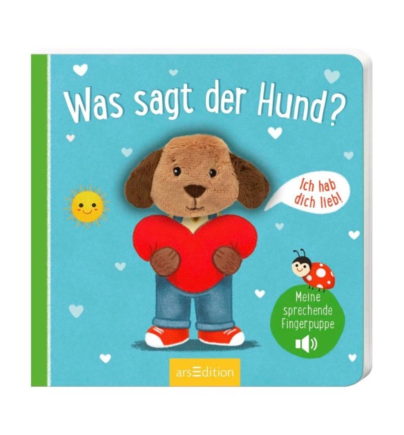 Soundbilderbuch Meine sprechende Fingerpuppe: Was sagt der Hund?