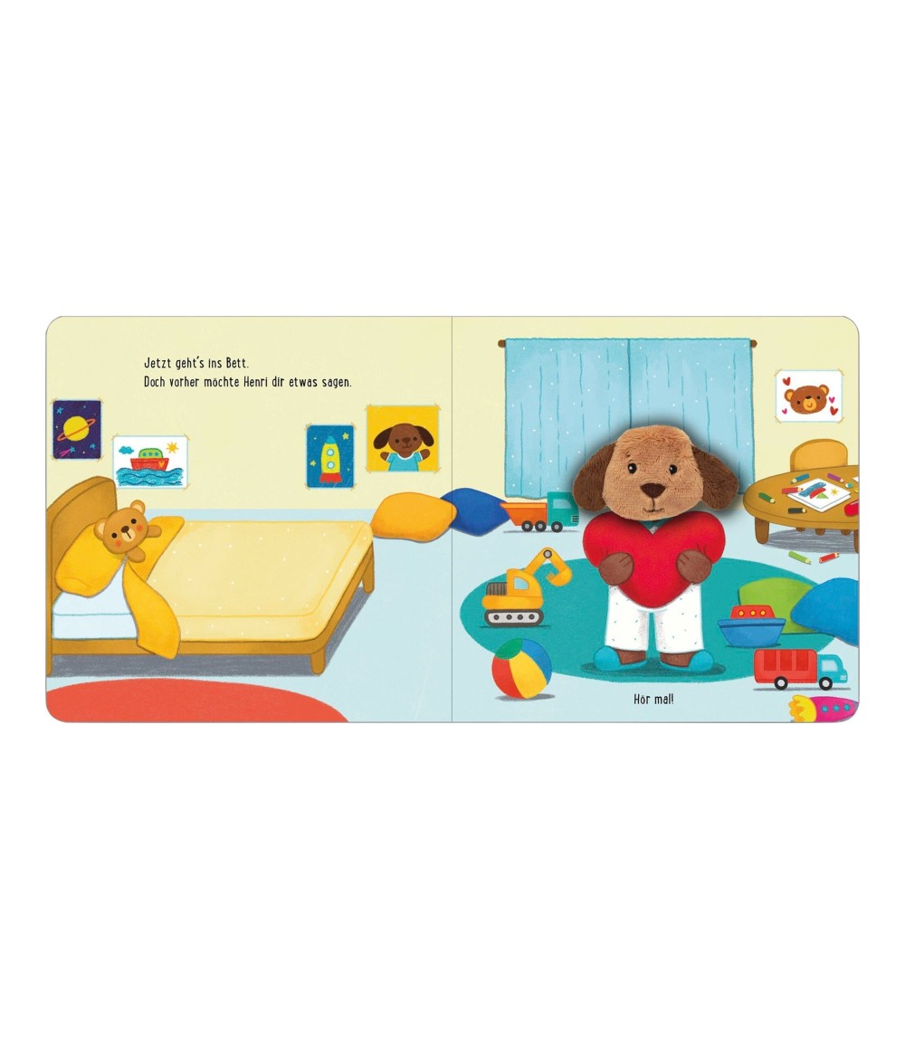 Soundbilderbuch Meine sprechende Fingerpuppe: Was sagt der Hund?