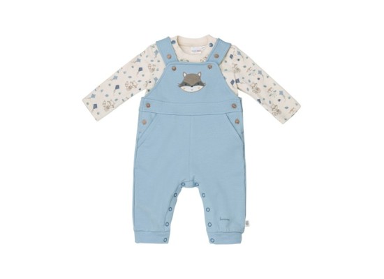 2-tlg Set Latzhose mit Shirt Cozy Friends