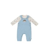 2-tlg Set Latzhose mit Shirt Cozy Friends