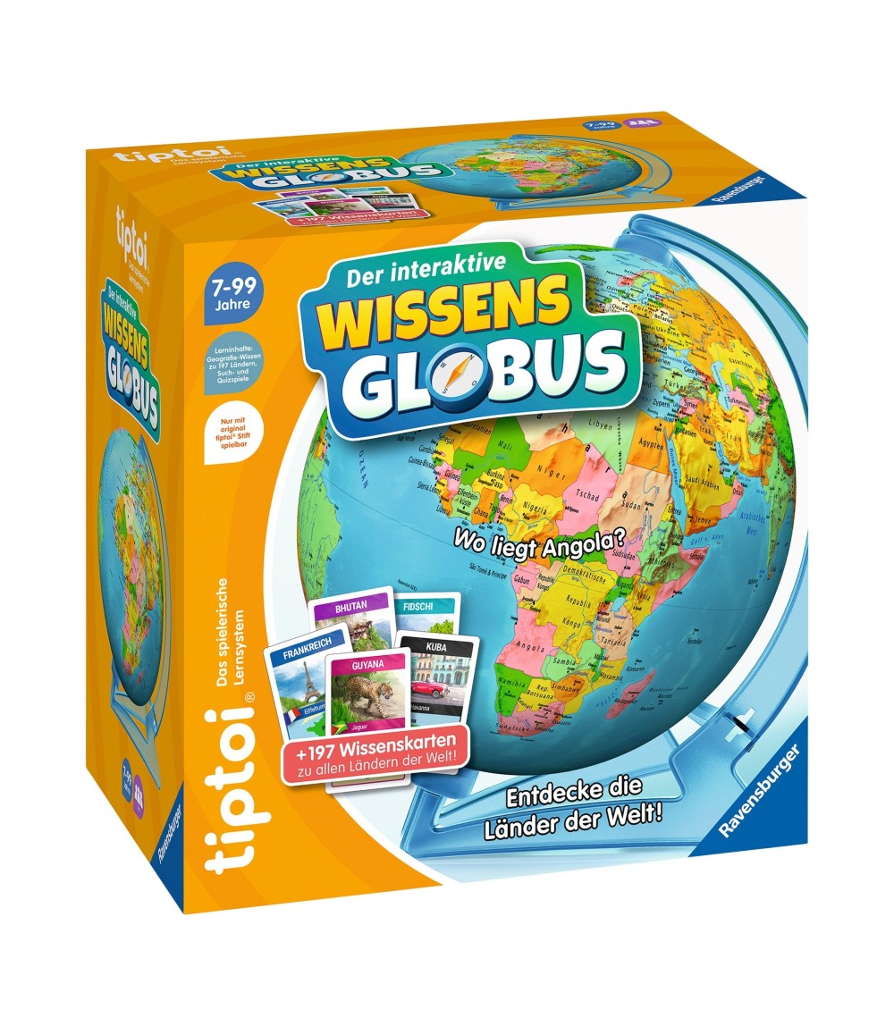 Der interaktive Wissens-Globus