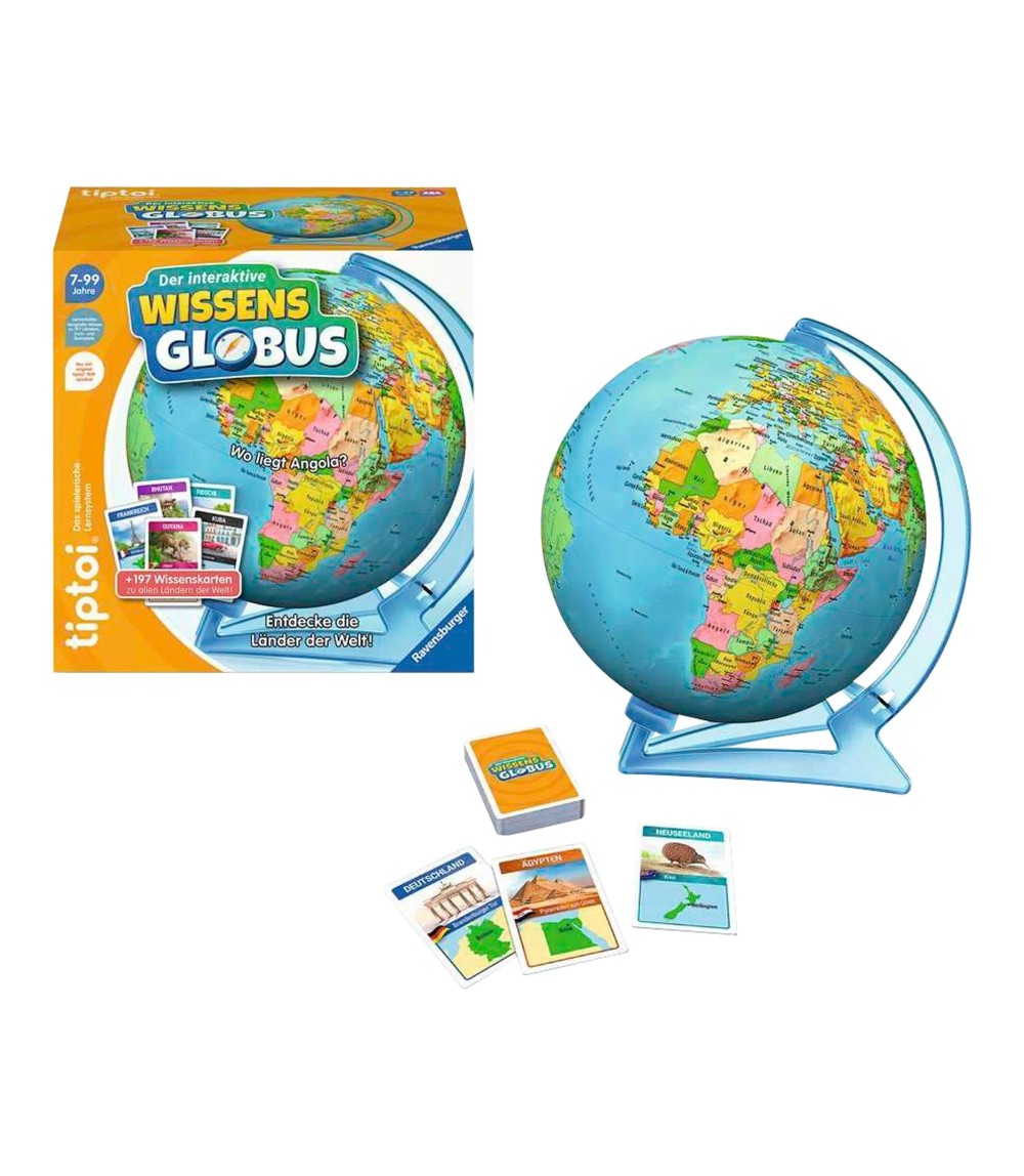 Der interaktive Wissens-Globus