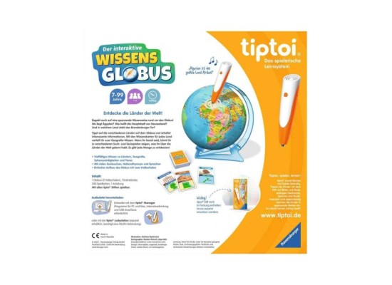 Der interaktive Wissens-Globus