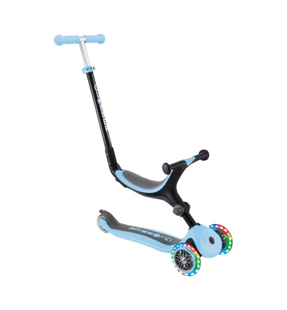 3in1 Scooter Go-Up mit Leuchtrollen